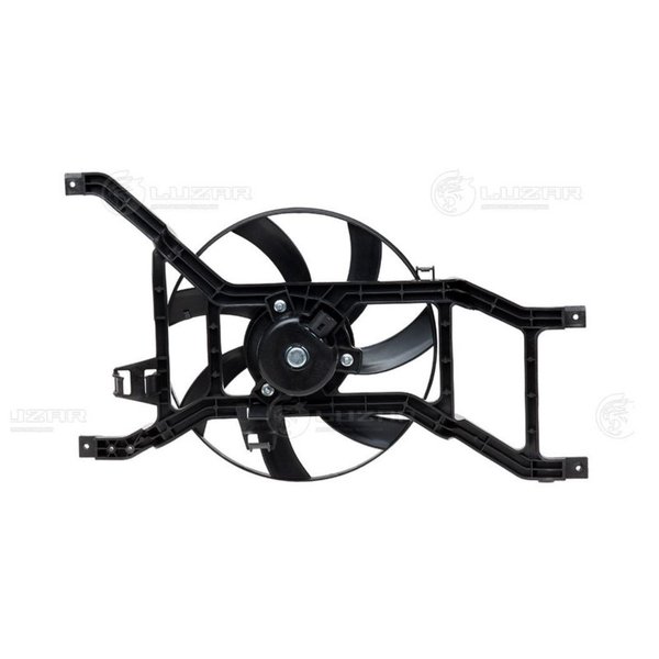 Вентилятор радиатора Renault 214817807R Luzar LFC0955 Logan (08-) с кожухом