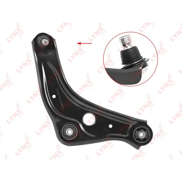Рычаг передней подвески нижний Nissan 54500-4EA0B Lynx C-5675R J11E, R