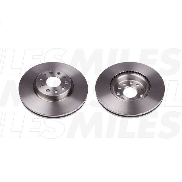 Диск тормозной перед AUDI 5C0615301B Miles K000387 A3/VW Golf V/VI/Passat/Tiguan D=312 (DF4464S)