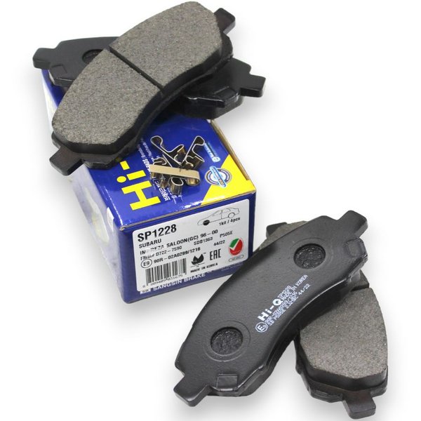 Колодки тормозные передние Subaru GC1/2/8 GF1/2 GG2/3 GF5 Sangsin SP-1228 (NP7002,D7068H)
