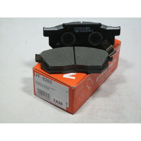 Колодки тормозные передние Nisshinbo NP-8006 (PF8263)