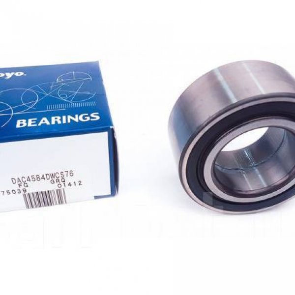 Подшипник ступицы перед MMC MB633430 Koyo DAC4584DWCS76 F1#A N2#W, 5 шпилек 