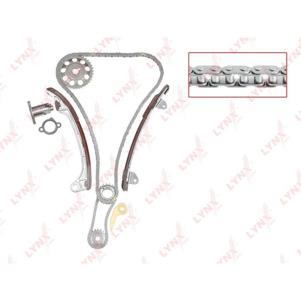 Комплект для замены цепи ГРМ Toyota 1/2AZ-FE Lynx TK-0059 (T031B,13506-28011) УЦЕНКА