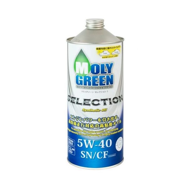 Масло моторное Molygreen Selection 5W40 SN/CF 1л