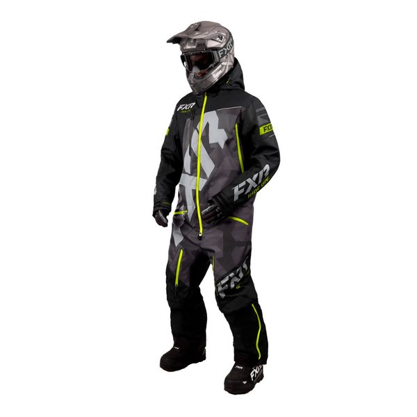 Комбинезон FXR CX F.A.S.T. с утеплителем Black/Black Camo/Hi Vis M