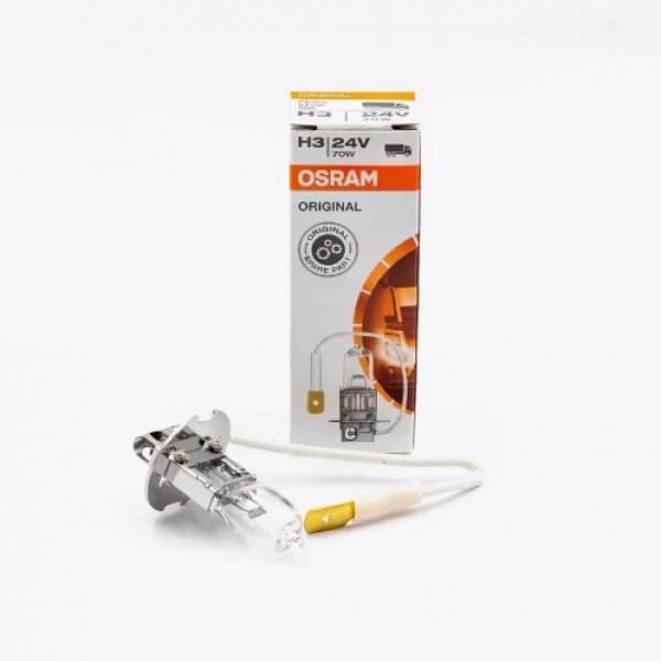 Лампа Н3 Osram 24V 64156  (70W)РК22S Германия      