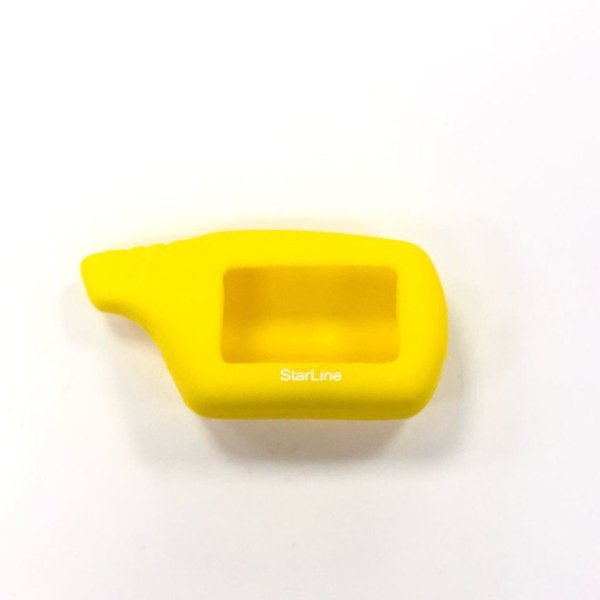 Чехол на сигнализацию STARLINE B9/B6/B91/A61/A91 силиконовый желтый