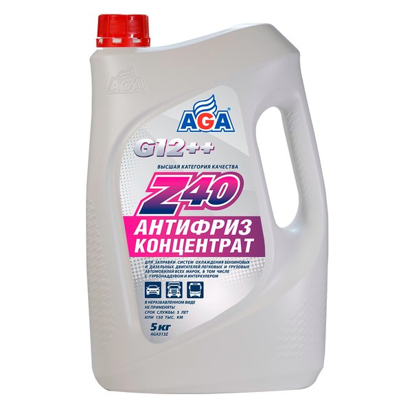 Антифриз AGA AGA313Z конц. красный Россия 5