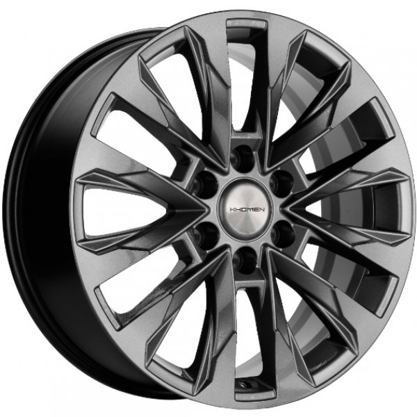 Диск литой 20*8 6*139,7 Et35 95,1 KHW2010 Dark chrome Khomen