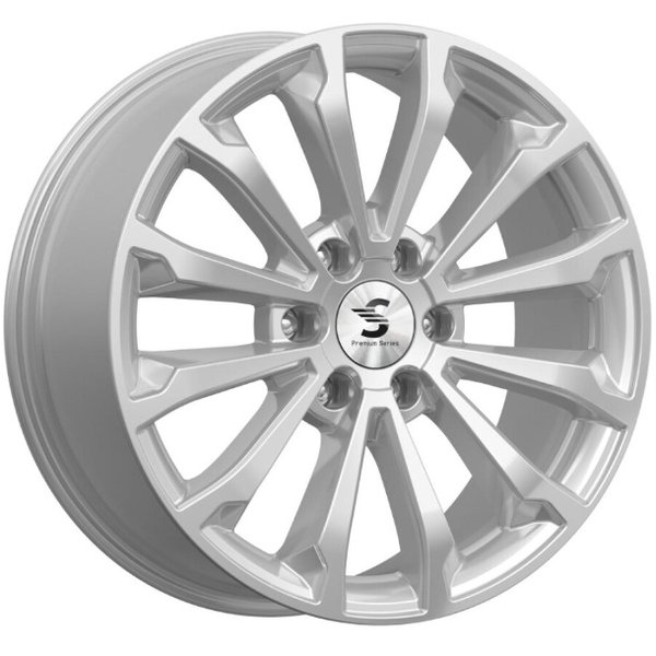 Диск литой 20*8,5 6*139,7 ET33 100,1 Premium Series Tank (KP006) Elite Silver КиК
