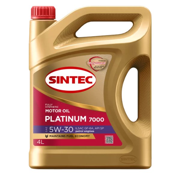 Масло моторное Sintec Platinum 7000 5W30 SP/GF-6 4 