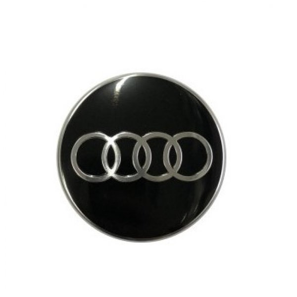 Заглушка диска Audi 58мм СМК, со стикером