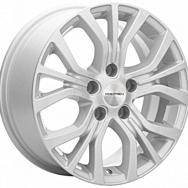 Диск литой 16*6,5 5*114,3 Et38 67,1 KHW1608 Outlander F-Silver Khomen 
