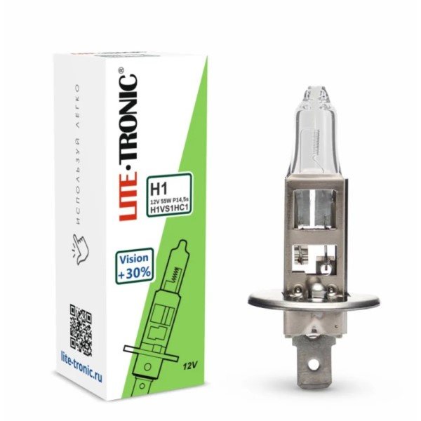 Галогенная лампа головного света Н11 Lite-Tronic Vision+30% 12V 55WPGJ19-2