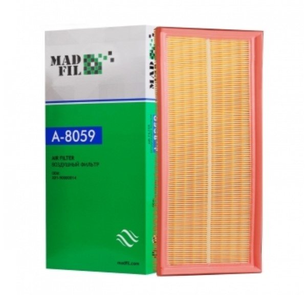 Фильтр воздушный Madfil A-8059 (X0129150063 Оригинал Li Auto)