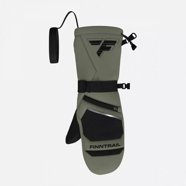 Рукавицы мужские утепленные Finntrail Nordic 2942 Khaki (XS)