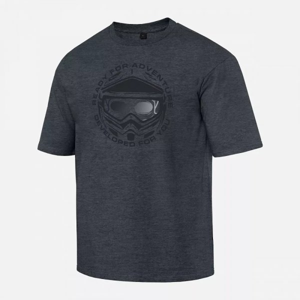 Футболка Finntrail Snowmobile 6723 MiddleGrey (XL)