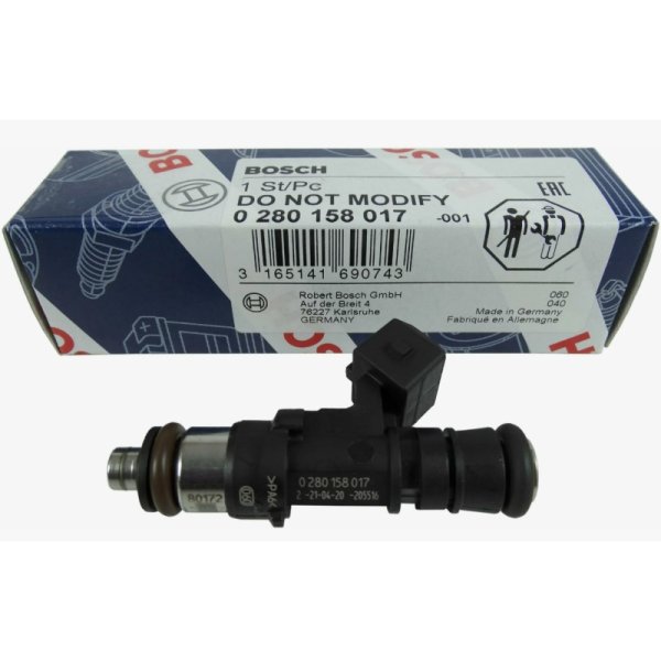 Форсунка бензиновая ВАЗ 2110 н.о.(дв.V 1.4,6 кл.) (0280158017) Bosch