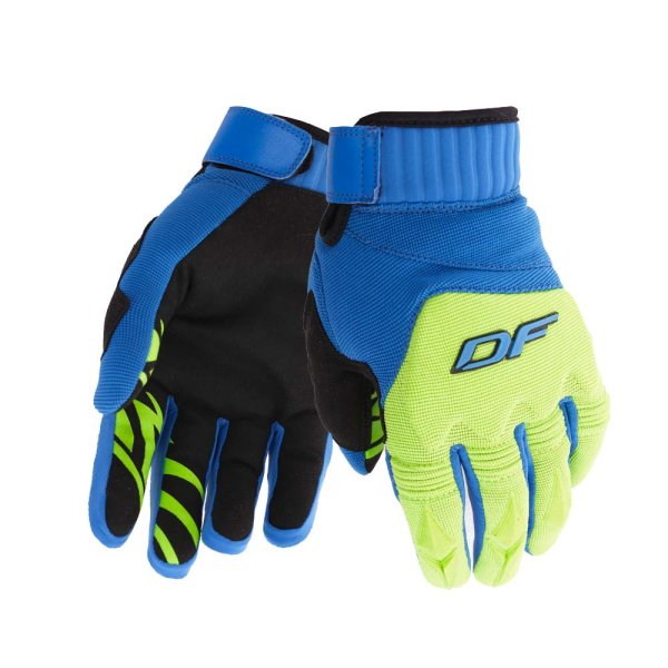 Перчатки Dragonfly ENDURO Blue-Green XS 18.4