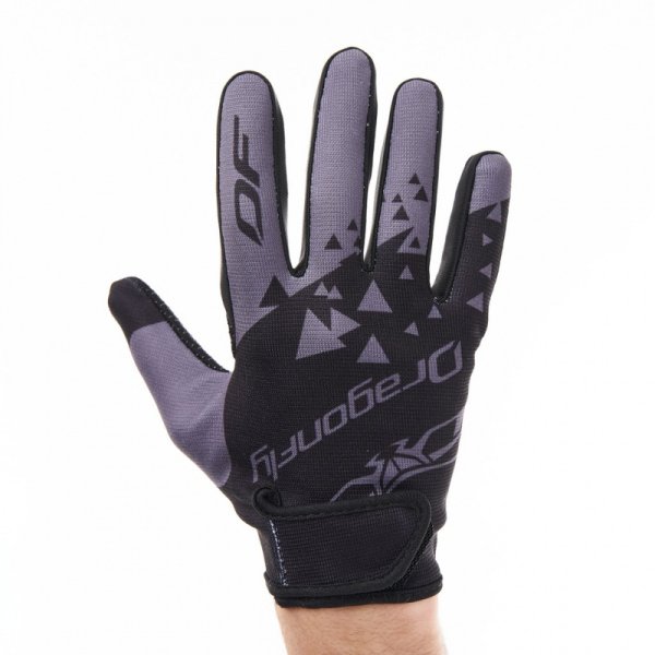Перчатки DF CROSS Black-Grey L Dragonfly
