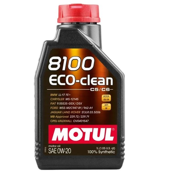 Масло моторное Motul 8100 Eco-Clean 0W20 1