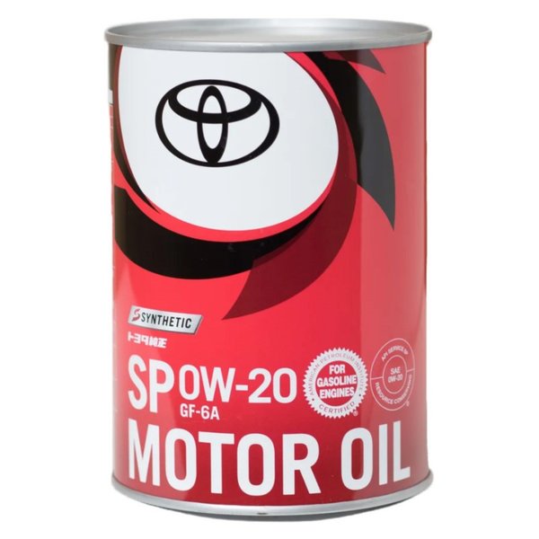 Масло моторное Оригинальное Toyota 0w20 SP Япония 1 
