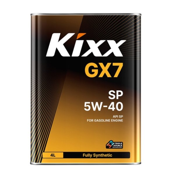 Масло моторное Kixx G1/GX7 5W40 SP Корея 4л 