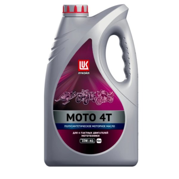 Масло моторное Лукойл 4-T Мото 10W40 SL 4л