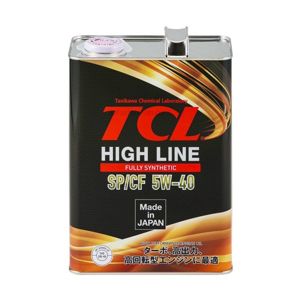 Масло моторное TCL High Line 5W40 SN/CF 4
