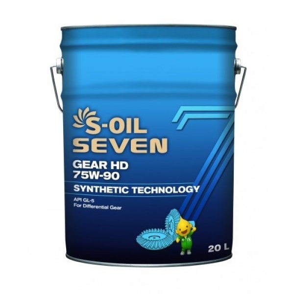 Масло трансмиссионное Seven Gear HD 75W90 GL-5 Разливное 20