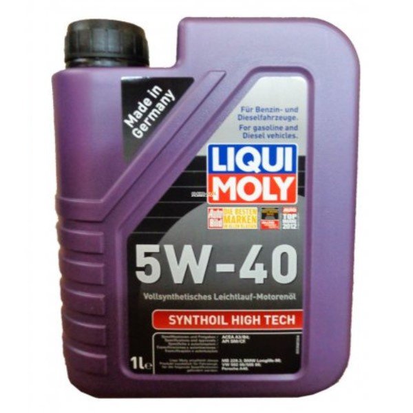 Масло моторное Ликви-Моли 5w40 Synthoil High Tech 1924 Германия 1л