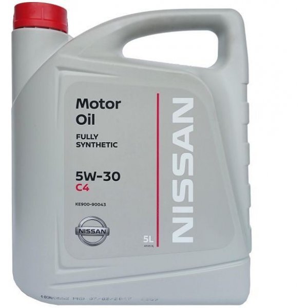 Масло моторное Оригинальное Nissan 5W30 DPF/C4 5