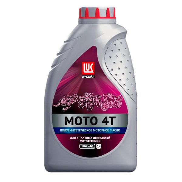 Масло моторное Лукойл 4-T Мото 10W40 SL 1л