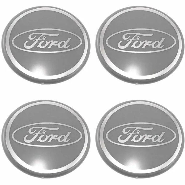 Стикер Ford 65 мм серый 4 шт