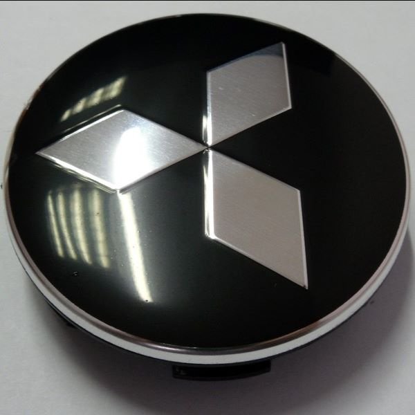 Заглушка диска Mitsubishi 58 мм СМК, со стикером