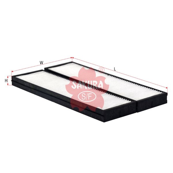 Фильтр салонный Sakura CA-28190S (97133 1J000/CU 29002-2 Mann) Индонезия