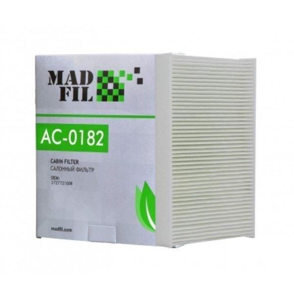 Фильтр салонный Madfil AC-0182 (CU 1629 Mann/CF 11119 Fram)