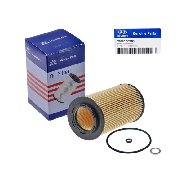 Фильтр масляный Mobis 26320 3C100 (HU 824X Mann)