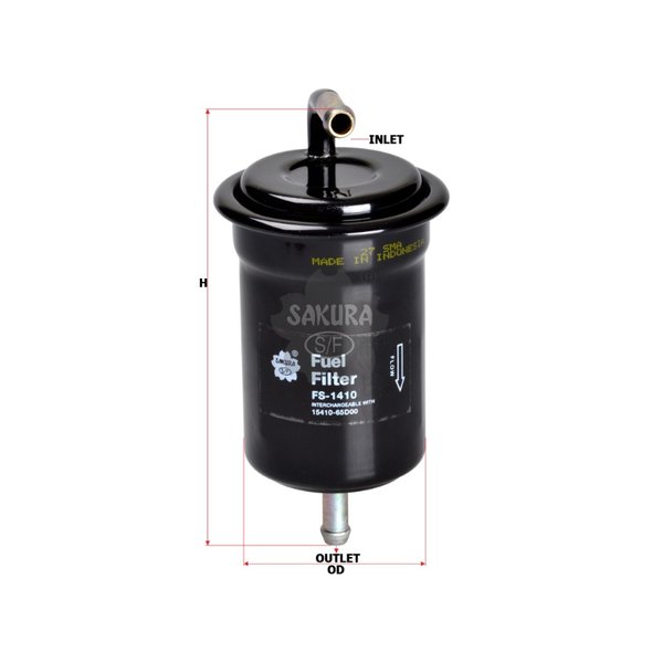 Фильтр топливный Sakura FS-1410 Индонезия