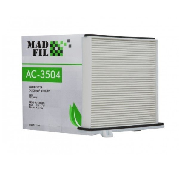 Фильтр салонный Madfil AC-3504 (7803A028/CU 2230 Mann/M2 MTS11) 