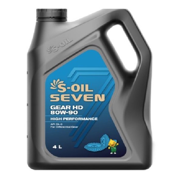 Масло трансмиссионное Seven Gear HD 80W90 GL-5 4