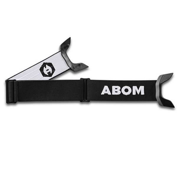 Ремень Abom ONE White Letters on Black