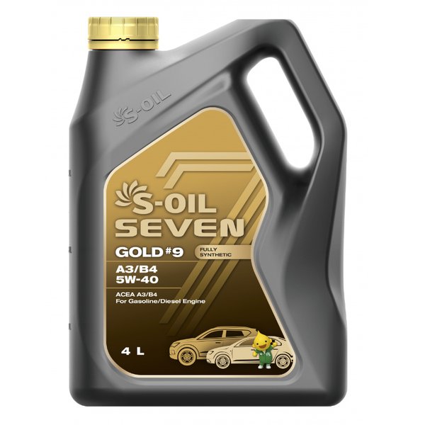 Масло моторное Seven Gold #9 А3/B4 5W40 4
