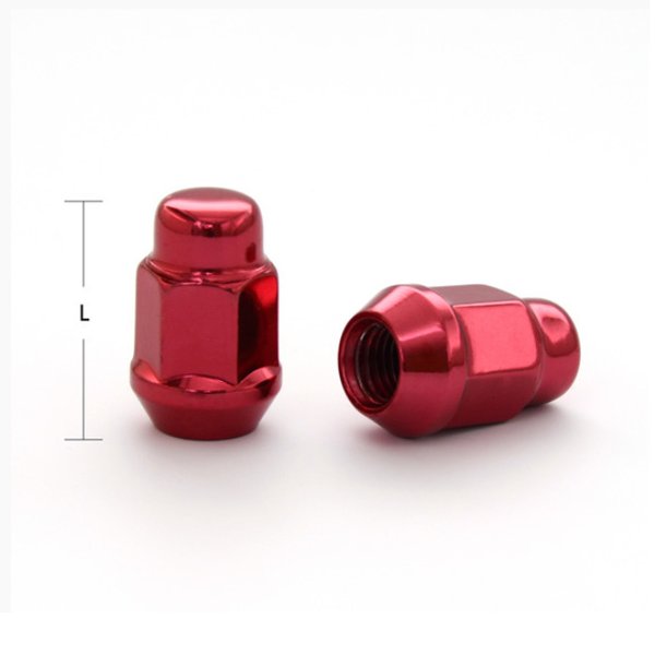 Гайка колесная 12*1.25 35мм 19мм 2007 Red блистер