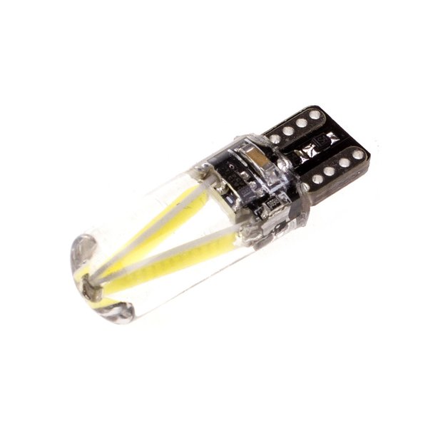Лампа св/д T10 12V-24V 2SMD диода Белая SKYWAY
