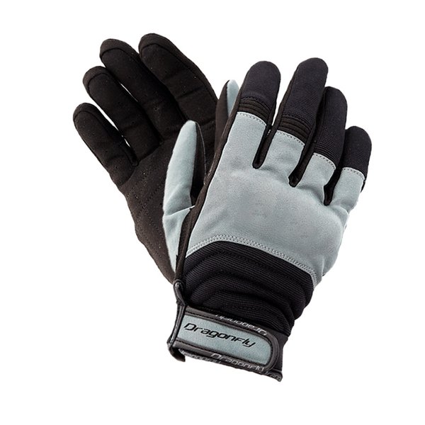 Перчатки Dragonfly QUAD Black-Dark Gray (M (19.8))