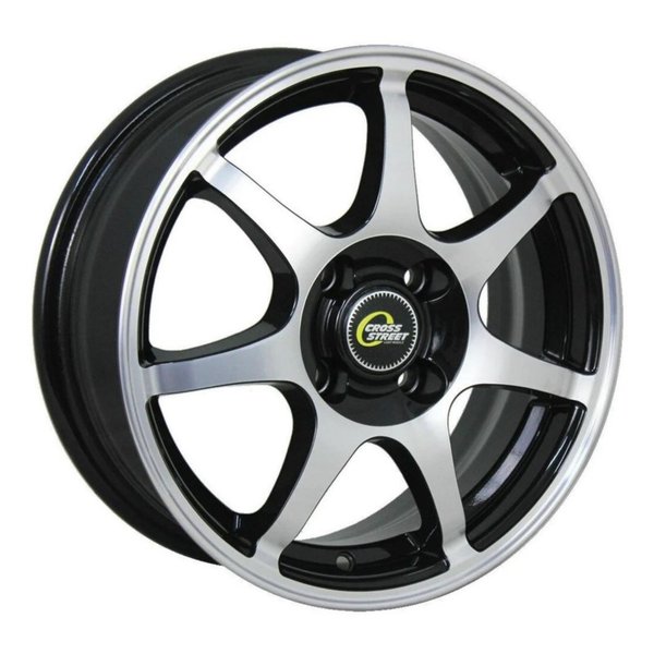 Диск литой 14*5,5 4*100 Et43 67,1 CR-15 BKF Cross Street