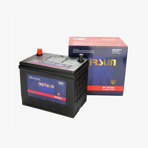 Аккумулятор Oursun JIS MF 80 А/ч 95D26R