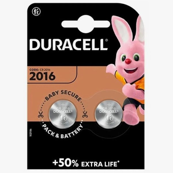 Батарейка Duracell CR2016 BL-2