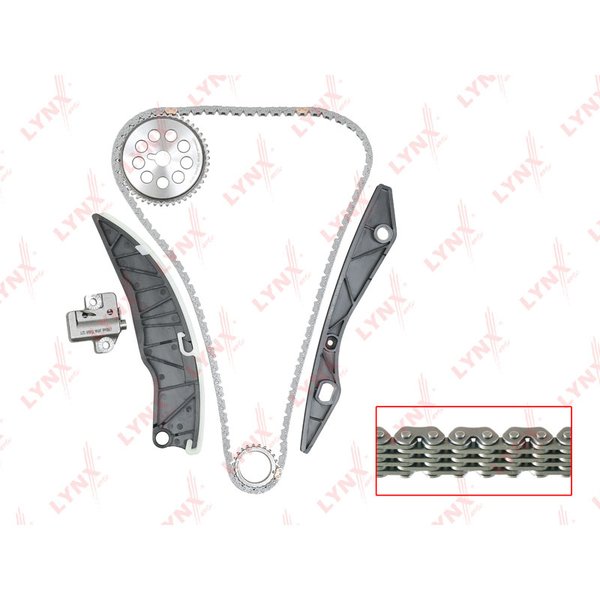 Комплект для замены цепи ГРМ Hyundai 24321-2B200 Lynx TK-0022 1.4L G4FA 1.6L G4FC G4FG Creta 16/01-